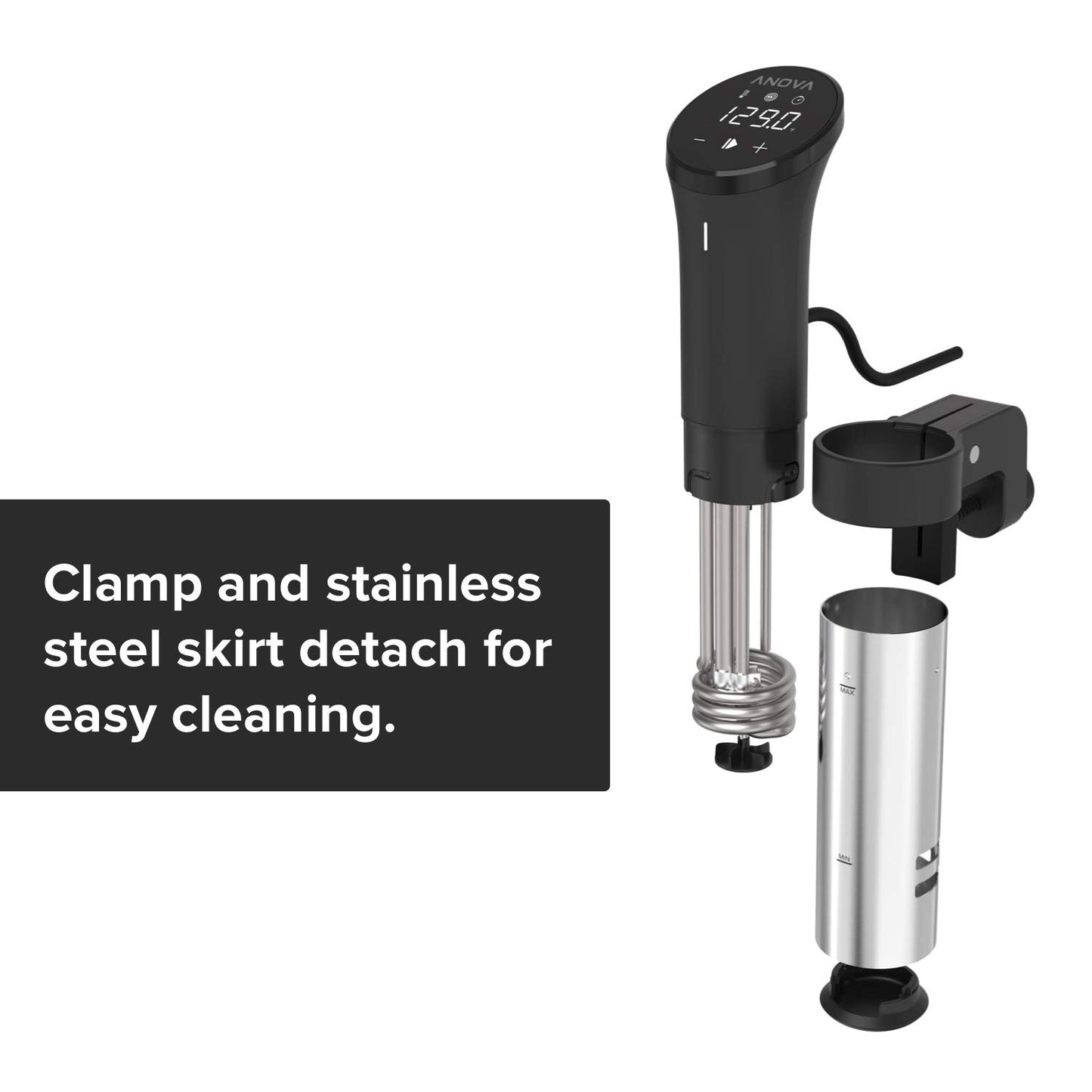 Anova Culinary Sous Vide Precision Cooker 2.0 WiFi, 1000W