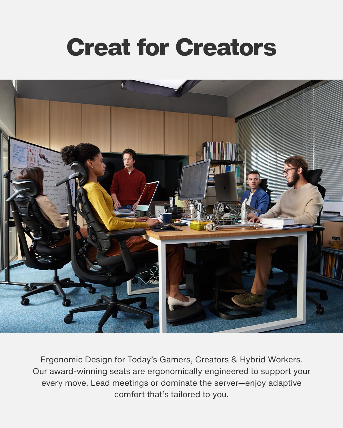 LiberNovo SE Ergonomic Office Chair, 5 Recline Positions