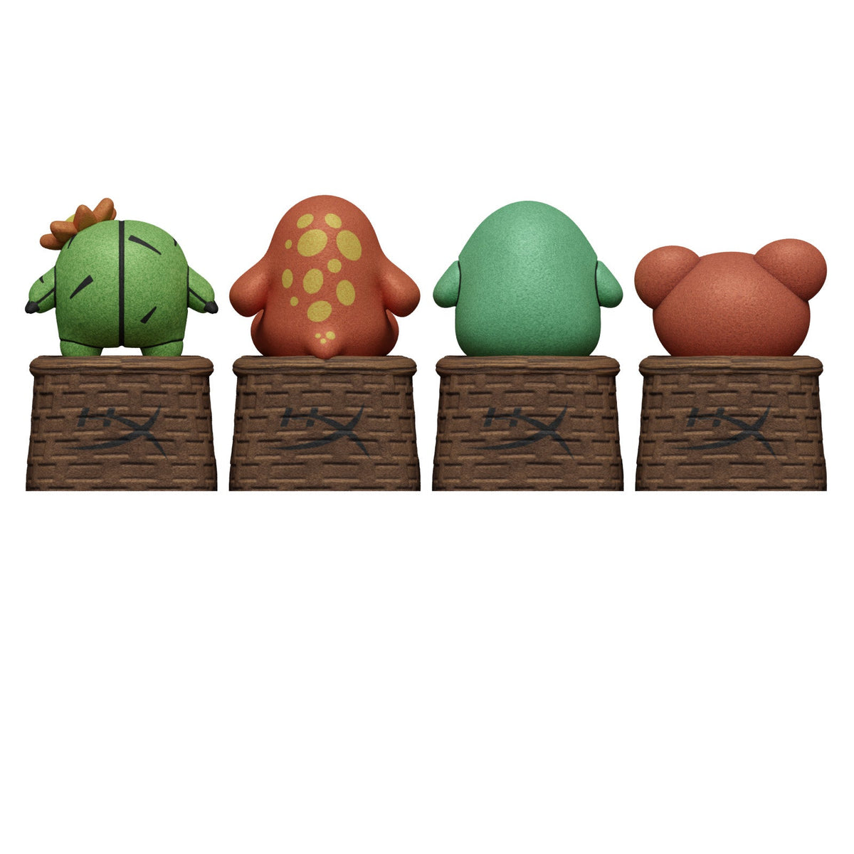 HyperX 3D x Guild Wars 2 - Plush Pals Keycap Set