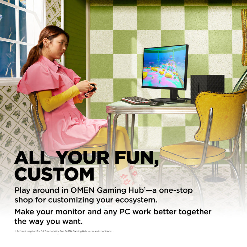 OMEN by HP 31.5 inch QHD 165Hz Gaming Monitor - OMEN 32q