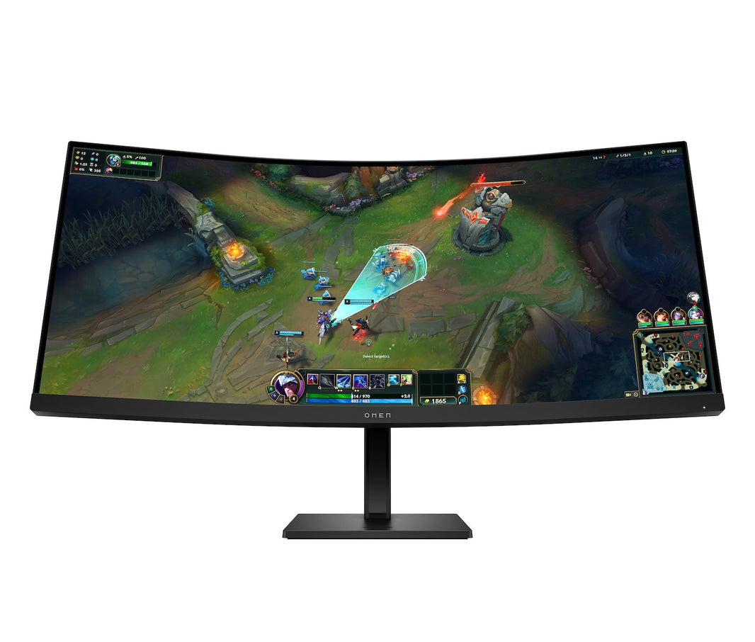 OMEN 34 inch WQHD 180Hz Curved Gaming Monitor - OMEN 34c G2 - 01