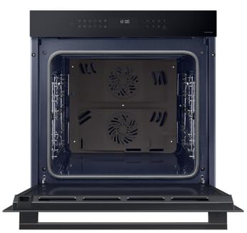 Samsung S4 NV7B42503AK/U4 Natural Steam Dual Cook Pyrolytic Oven - Black
