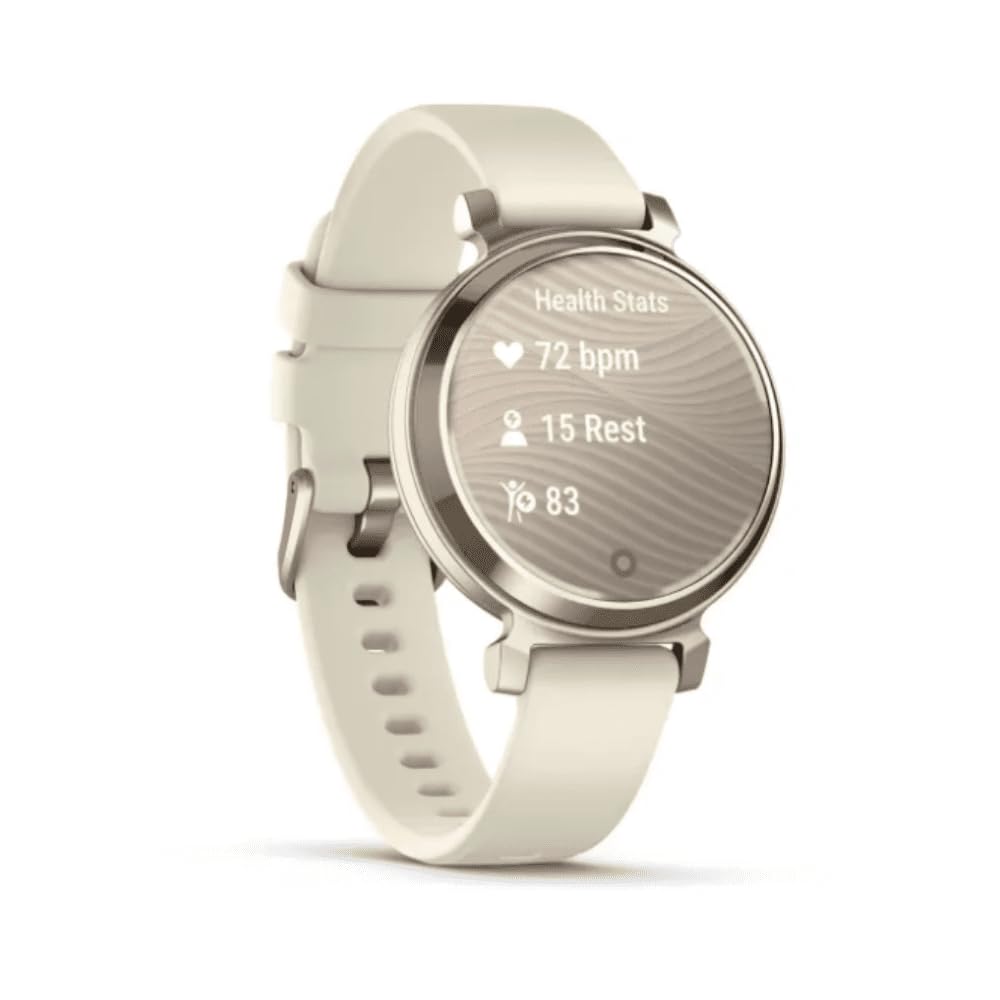 Garmin Lily 2 Small Stylish Smartwatch – Hidden Display – Coconut