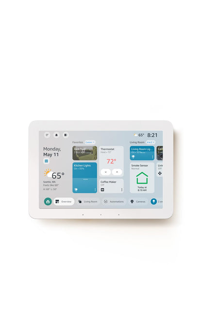 Amazon Echo Hub 8" Smart Home Control Panel with Alexa+