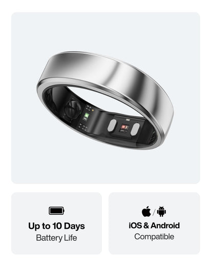 RingConn Gen 2 Air Ultra-Thin AI Smart Ring – 10-Day Battery