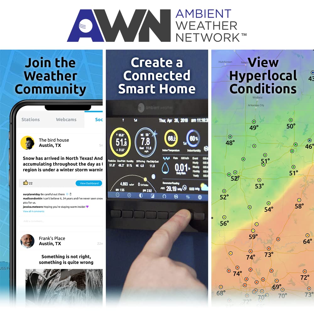 Ambient Weather WS-2000 Smart Home Weather Station