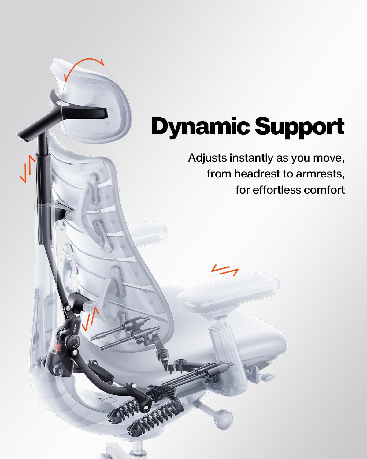 LiberNovo SE Ergonomic Office Chair, 5 Recline Positions