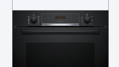 Bosch Series 4 HQA534BB3B Built-in Single Oven, A Rated, Black