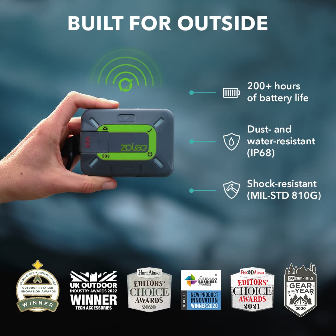 ZOLEO Satellite Communicator – Global SMS, SOS & GPS Tracker