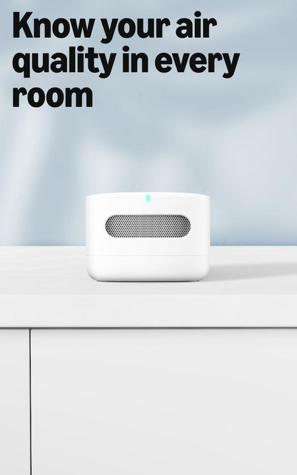 Amazon Smart Air Quality Monitor, Works with Alexa – 2 Pack