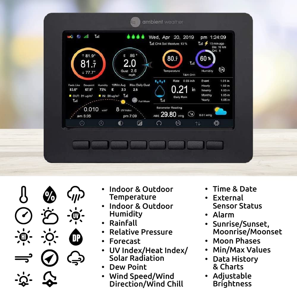 Ambient Weather WS-2000 Smart Home Weather Station