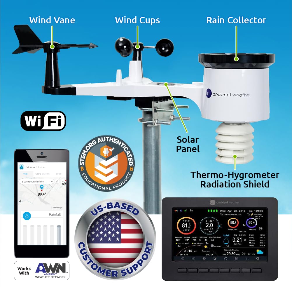 Ambient Weather WS-2000 Smart Home Weather Station