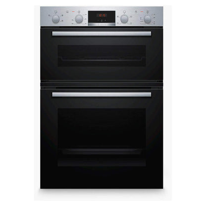 Bosch Series 2 MHA133BR0B Built-in Double Oven, Stainless Steel