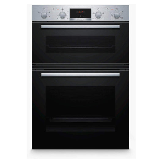 Bosch Series 2 MHA133BR0B Built-in Double Oven, Stainless Steel