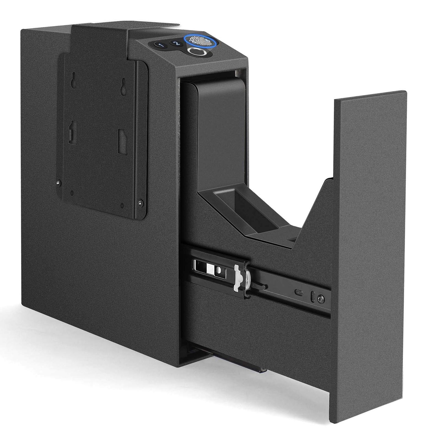 Biometric Handgun Safe with Fingerprint, PIN & Key Access