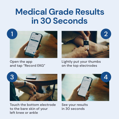 KardiaMobile 6-Lead Personal EKG Monitor – FSA/HSA Eligible
