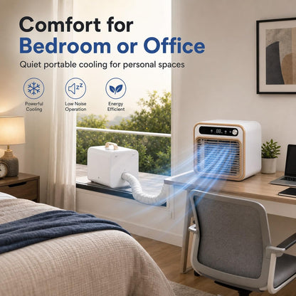 5000 BTU Portable Split Air Conditioner, App & Remote Control