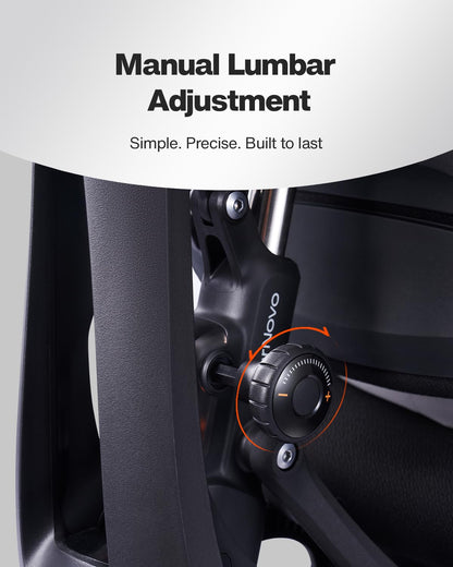 LiberNovo SE Ergonomic Office Chair, 5 Recline Positions