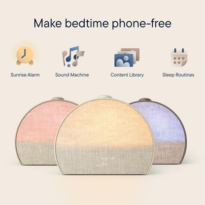 Hatch Restore 3 Sunrise Alarm Clock & Smart Sleep Light – Putty