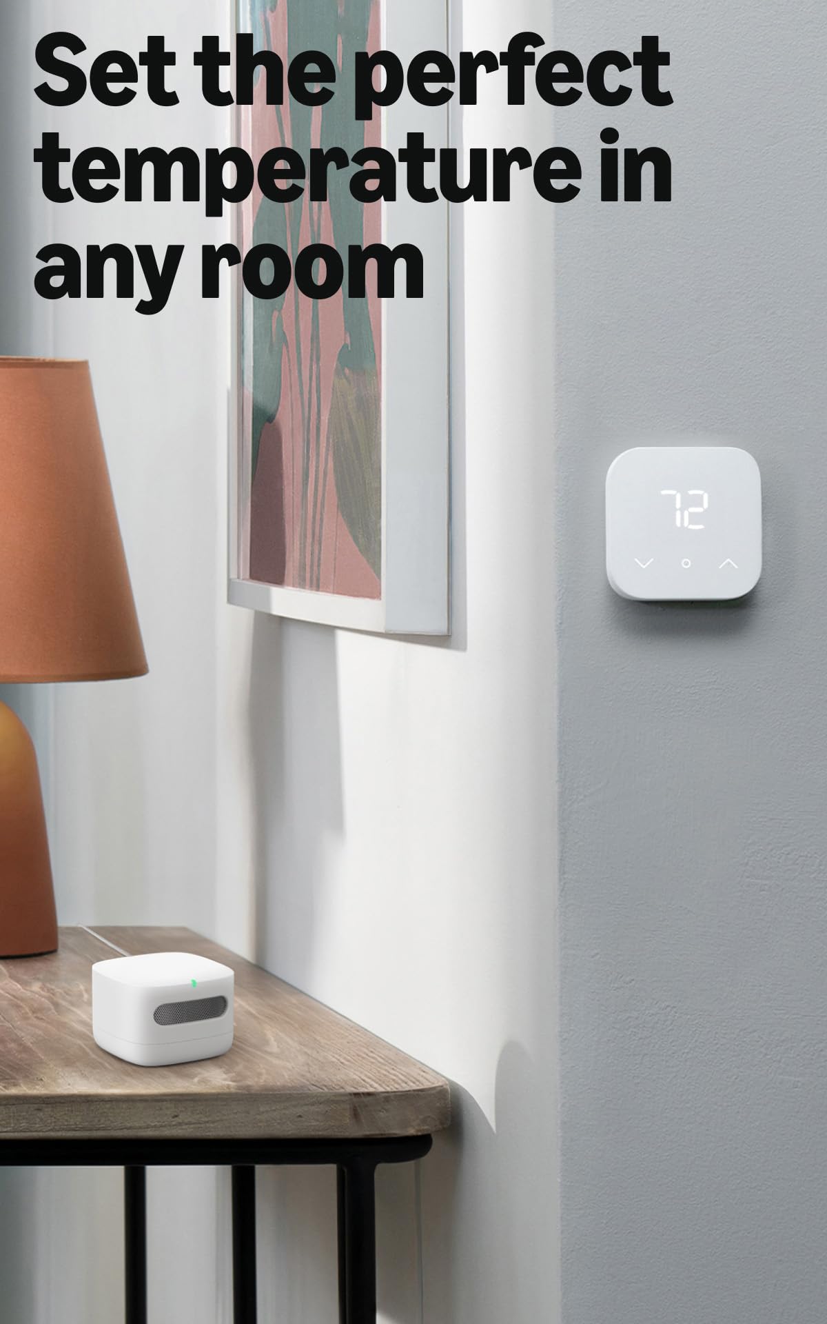 Amazon Smart Air Quality Monitor, Works with Alexa – 2 Pack