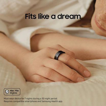 Samsung Galaxy Ring AI Smart Ring Size 12 Titanium Black