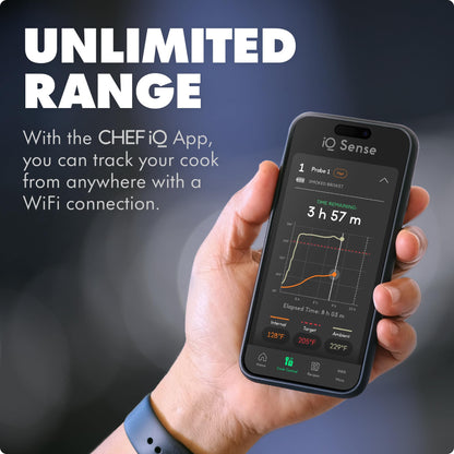 CHEF iQ Sense Smart Wireless Meat Thermometer, 4 Probes Gen3