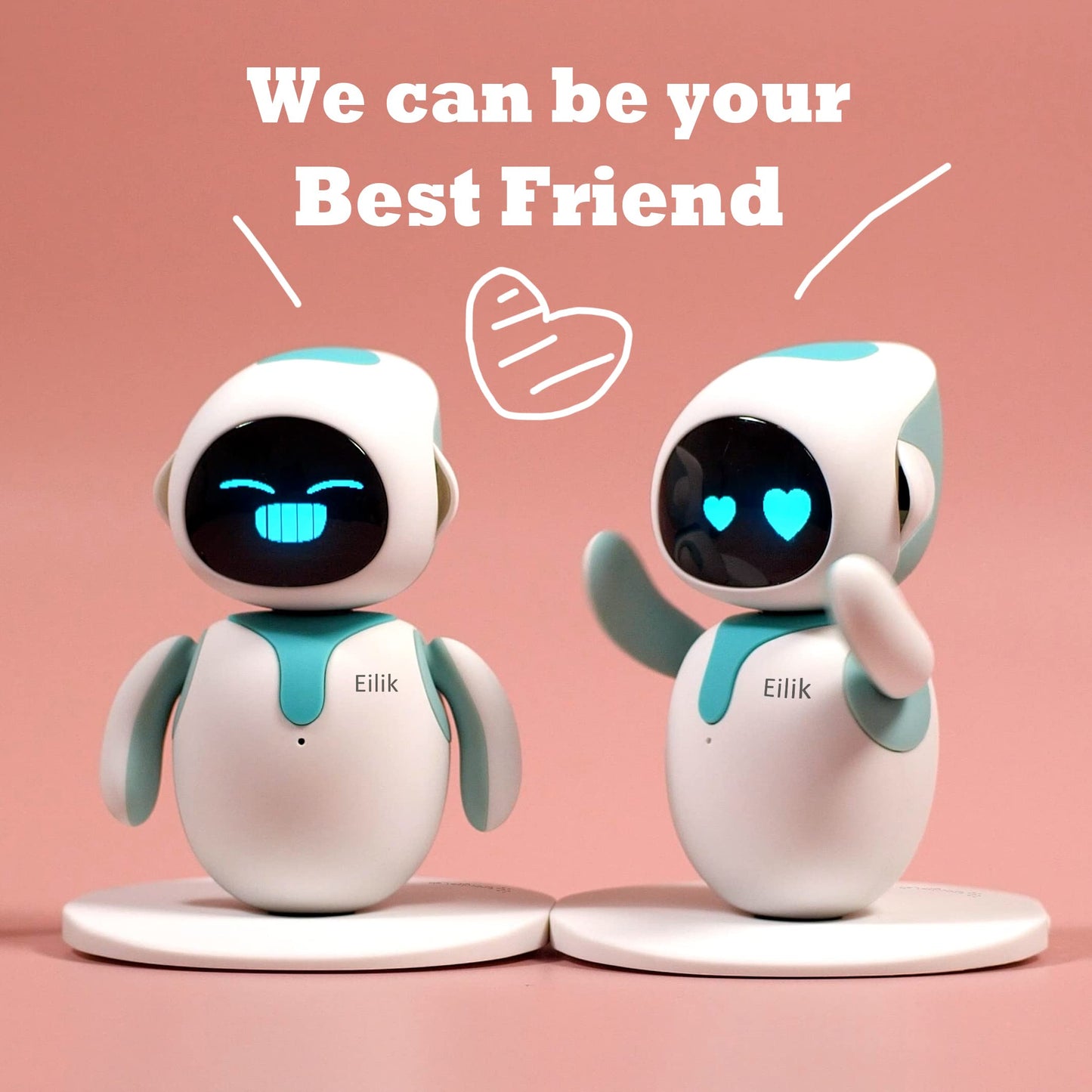ENERGIZE LAB Eilik Interactive Robot Companion – Blue