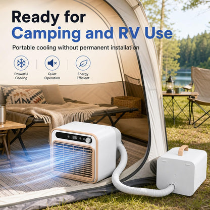 5000 BTU Portable Split Air Conditioner, App & Remote Control