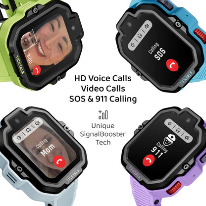 TickTalk 5 Kids 4G GPS Smart Watch – Calls, Texts & SOS