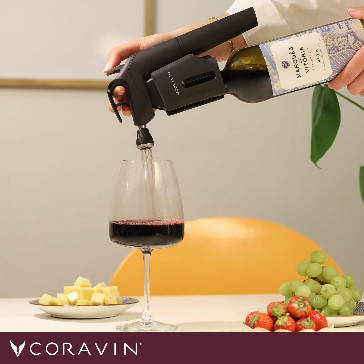 Coravin Timeless Three Plus Wine Preservation System – Black