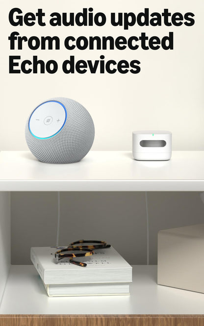 Amazon Smart Air Quality Monitor, Works with Alexa – 2 Pack