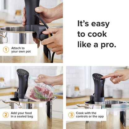 Anova Culinary Sous Vide Precision Cooker 2.0 WiFi, 1000W