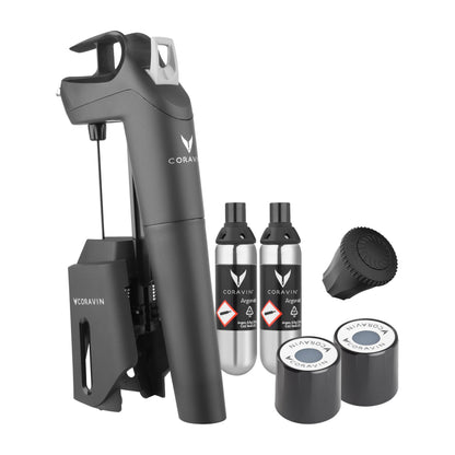Coravin Timeless Three Plus Wine Preservation System – Black