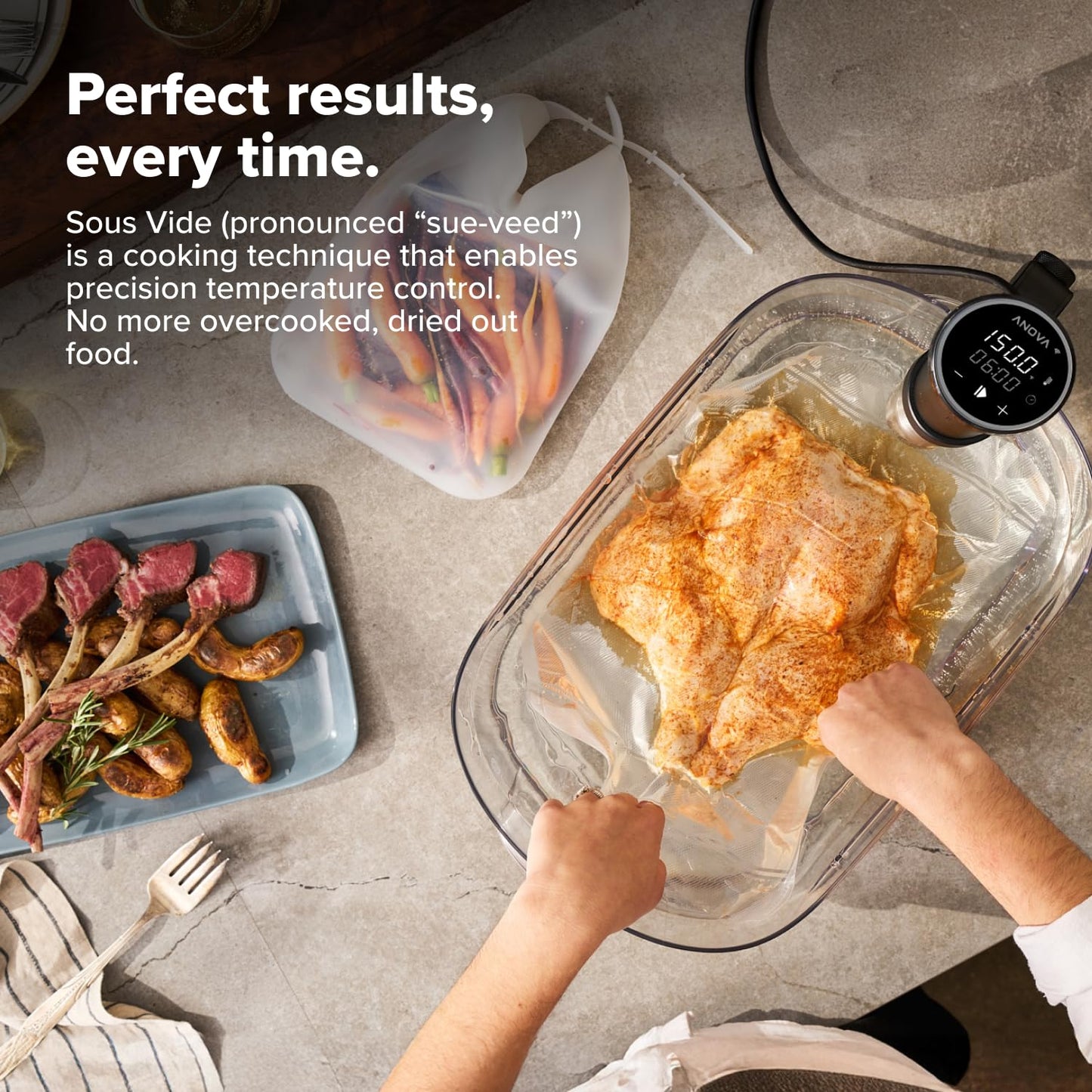 Anova Culinary Sous Vide Precision Cooker 3.0 WiFi, 1100W
