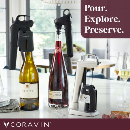 Coravin Timeless Three Plus Wine Preservation System – Black