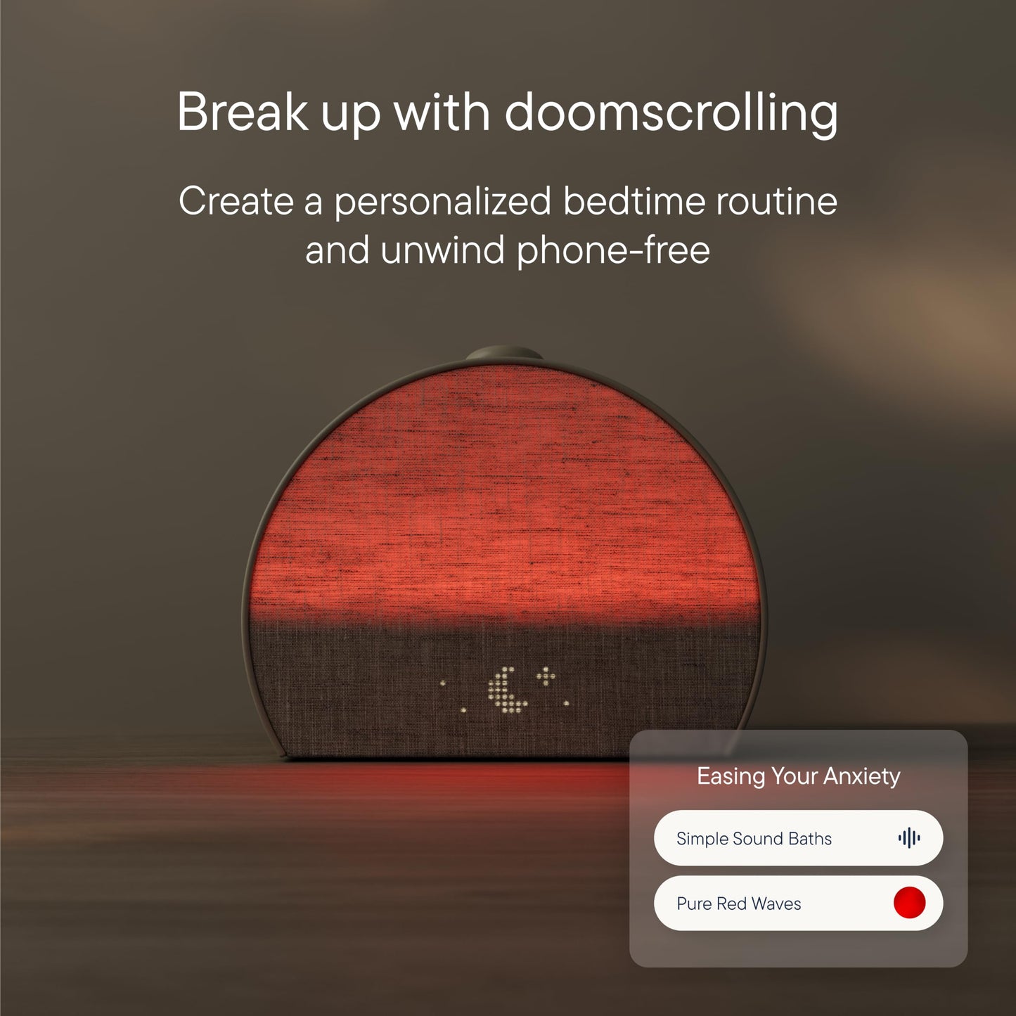 Hatch Restore 3 Sunrise Alarm Clock & Smart Sleep Light – Putty