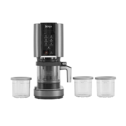 Ninja CREAMi NC300UK Ice Cream & Frozen Dessert Maker – 7 Programs, 2 Tubs
