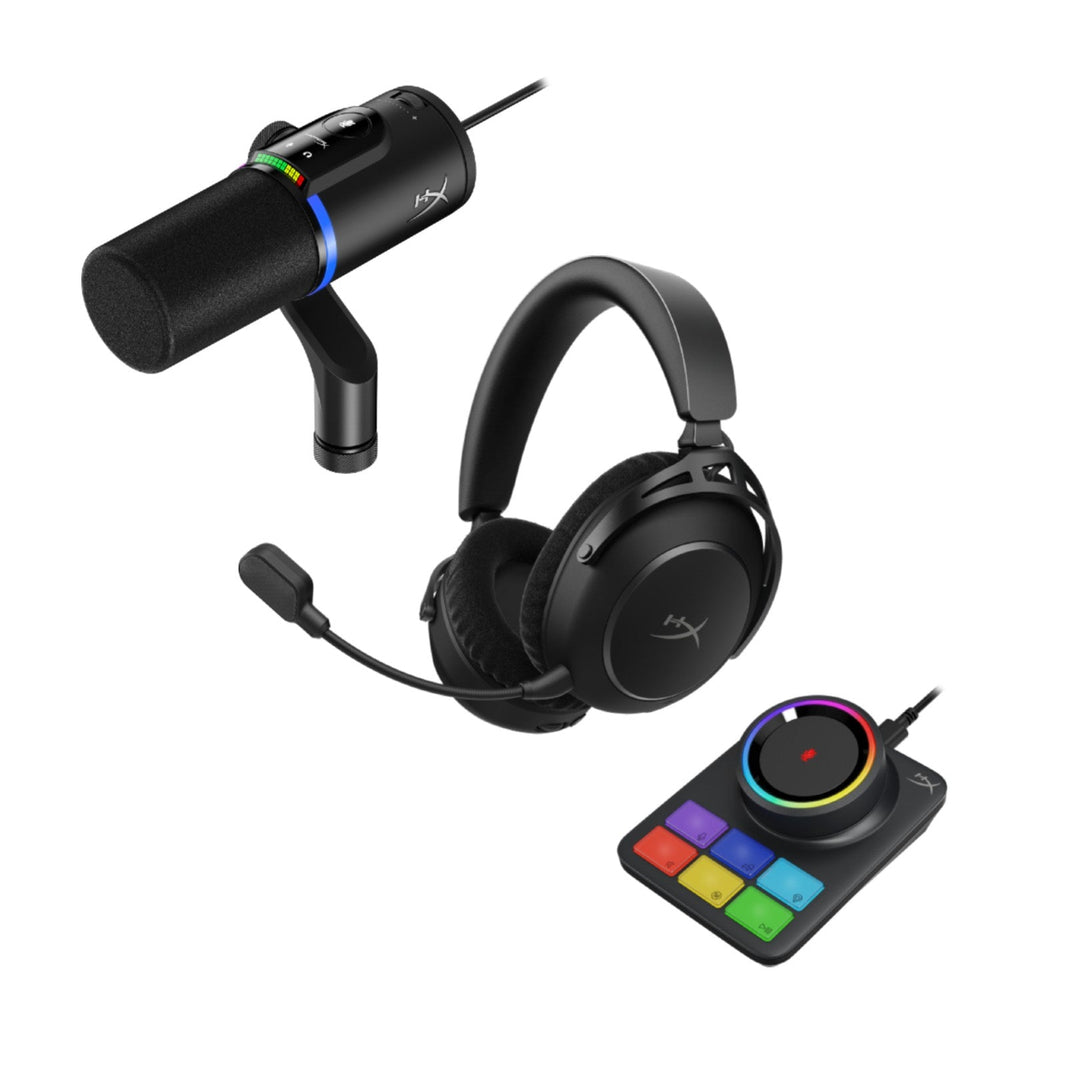 HyperX Bundle - Cloud Alpha 2 Wireless Headset + FlipCast Microphone