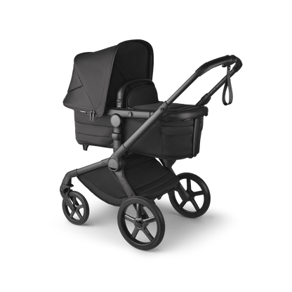 Bugaboo Fox 5 (Cloud G) Travel System, Noir Limited Edition - Black Moonlight