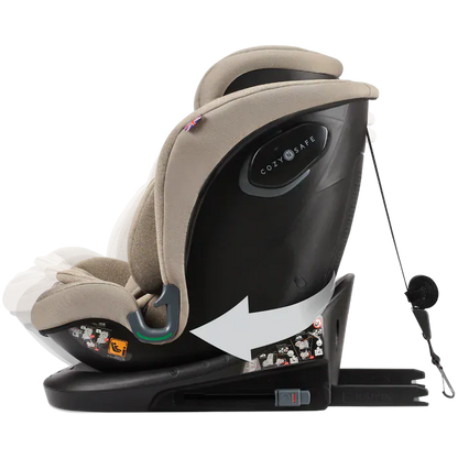 Cozy N Safe Vesta i-Size 360 Car Seat - Ecru