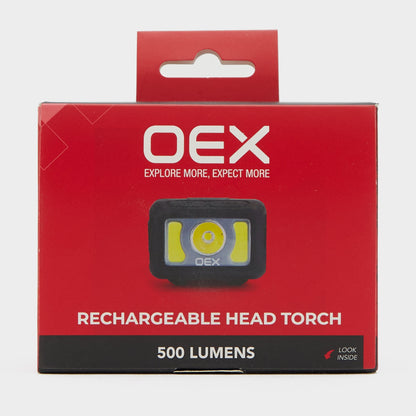 500L Rechargeable Head Torch