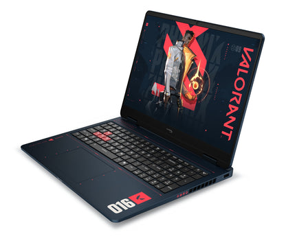 HyperX OMEN 16 inch Gaming Laptop PC 16 Valorant edition, Windows 11 Home, 16", AMD Ryzen™ 9, 32GB RAM, 1TB SSD, NVIDIA® GeForce RTX™ 5070, 2.5K, RIOT Blue