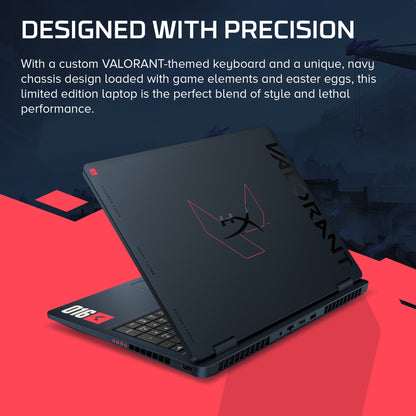 HyperX OMEN 16 inch Gaming Laptop PC 16 Valorant edition, Windows 11 Home, 16", AMD Ryzen™ 9, 32GB RAM, 1TB SSD, NVIDIA® GeForce RTX™ 5070, 2.5K, RIOT Blue