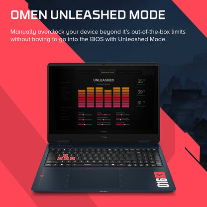 HyperX OMEN 16 inch Gaming Laptop PC 16 Valorant edition, Windows 11 Home, 16", AMD Ryzen™ 9, 32GB RAM, 1TB SSD, NVIDIA® GeForce RTX™ 5070, 2.5K, RIOT Blue