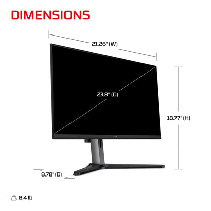 HyperX OMEN 23.8 inch FHD 144Hz Gaming Monitor - OMEN 24e