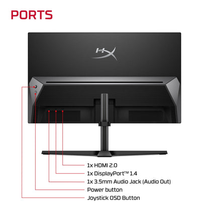 HyperX OMEN 23.8 inch FHD 144Hz Gaming Monitor - OMEN 24e