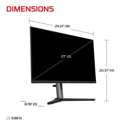 HyperX OMEN 27 inch FHD 144Hz Gaming Monitor - OMEN 27e