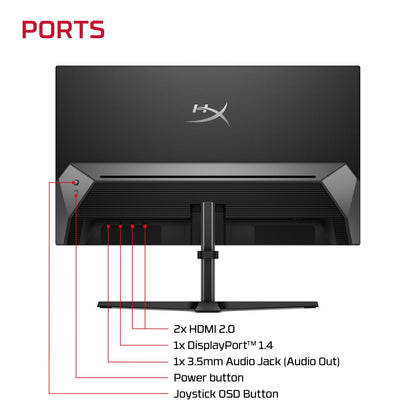 HyperX OMEN 27 inch FHD 144Hz Gaming Monitor - OMEN 27e