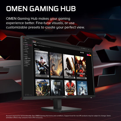HyperX OMEN 27 inch QHD 240Hz Gaming Monitor - OMEN 27q  G3