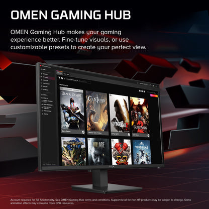 HyperX OMEN 31.5 inch QHD 200Hz Gaming Monitor - OMEN 32q  G3